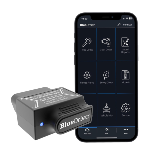 BlueDriver Bluetooth Pro OBDII Scan Tool for iPhone & Android